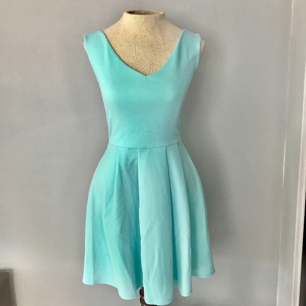 Estam Pastel Blue Dress